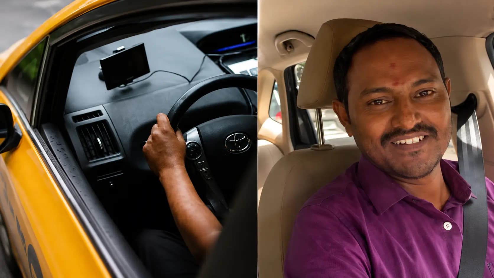 Emotional Story: PhD holder in English and contract lecturer Raja drives cab to support family