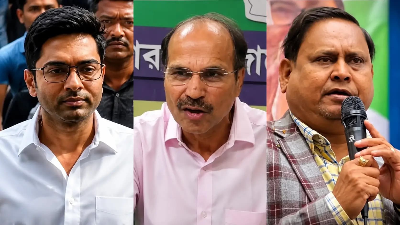 Adhir Chowdhury: Adhir claimes that Humayun Kabir and Abhishek Banerjee will now be kept alive against whom did he point the finger