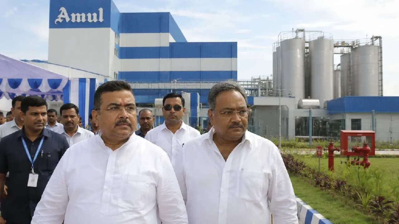 Amul Dairy Plant Foundation Suvendu Adhikari Says to Amul to Build Ice-Cream Factory in West Bengal