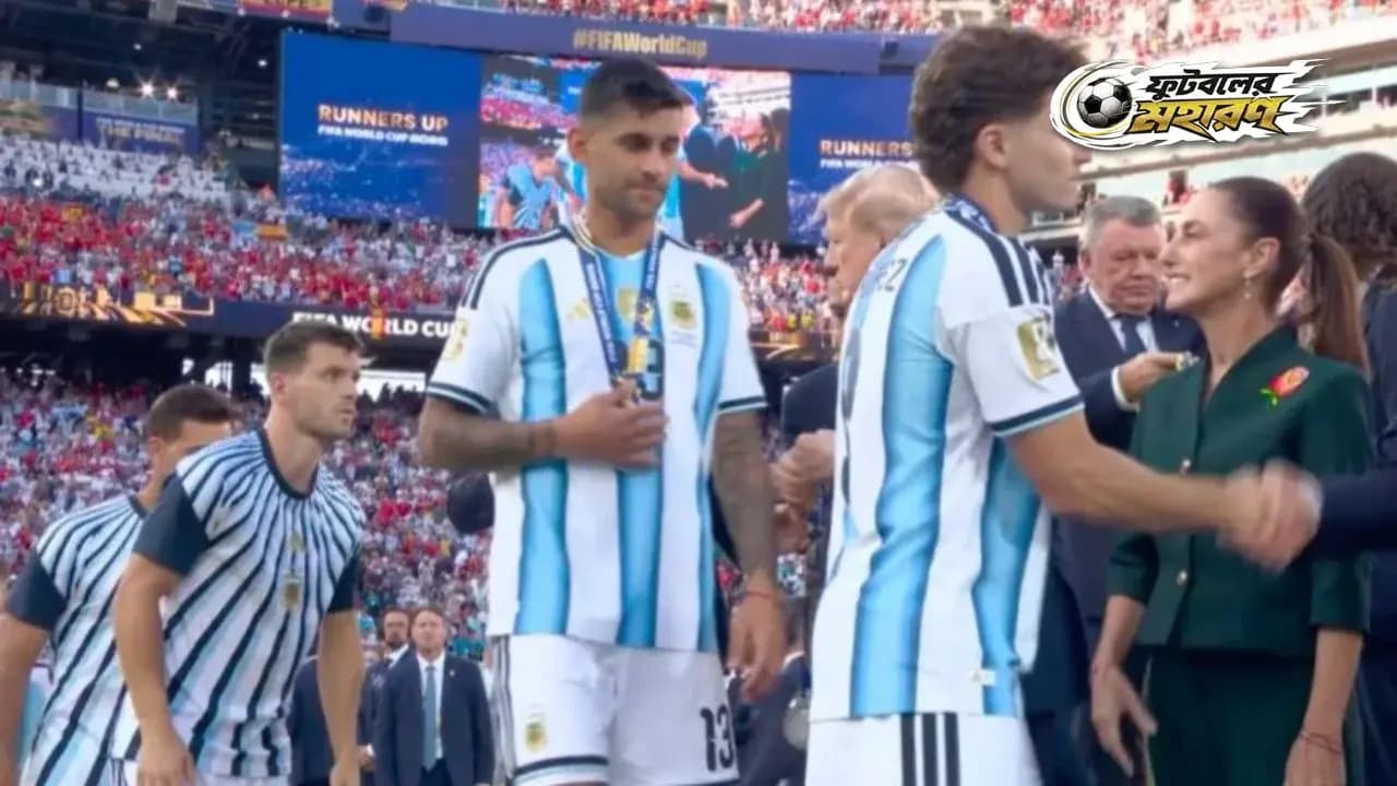 World Cup 2026:Argentine star Cristian Romero snubs Donald Trump