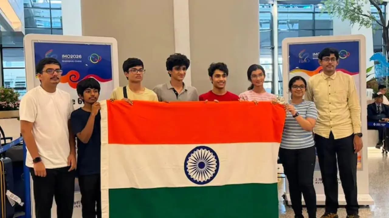 International Mathematical Olympiad 2026: Indian Team wins 2 gold 4 silver at International Mathematical Olympiad 2026 ranks 7th