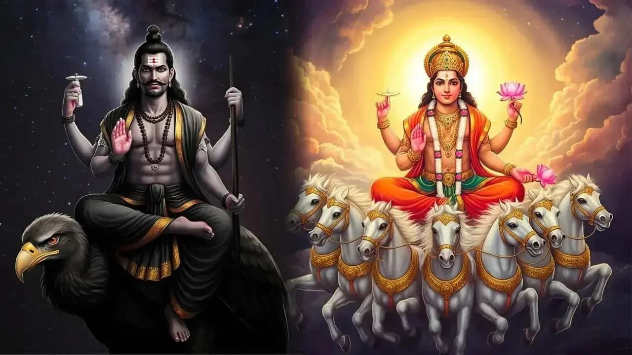 Surya shani yuti: these 5 zodiac signs will receive wealth and success due to tridashank yog formed by sun and saturn