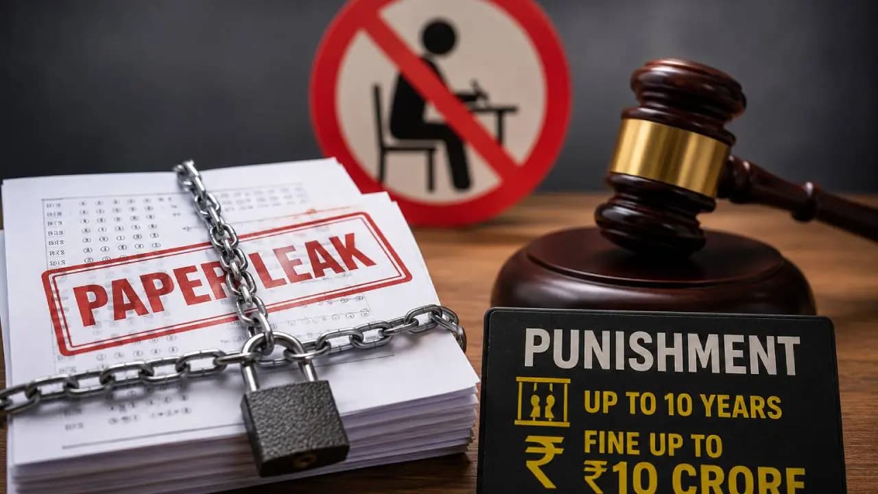 Paper Leak Crackdown: Cabinet Approves Bill With 10 Crore Penalty and Fast Track Trials