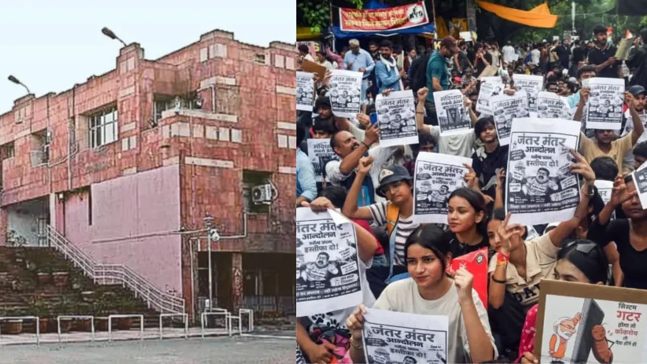 CJP Protest:  After IIT Roorkee IIT Madras DU JNU asks students faculty to stay away from Jantar Mantar protests