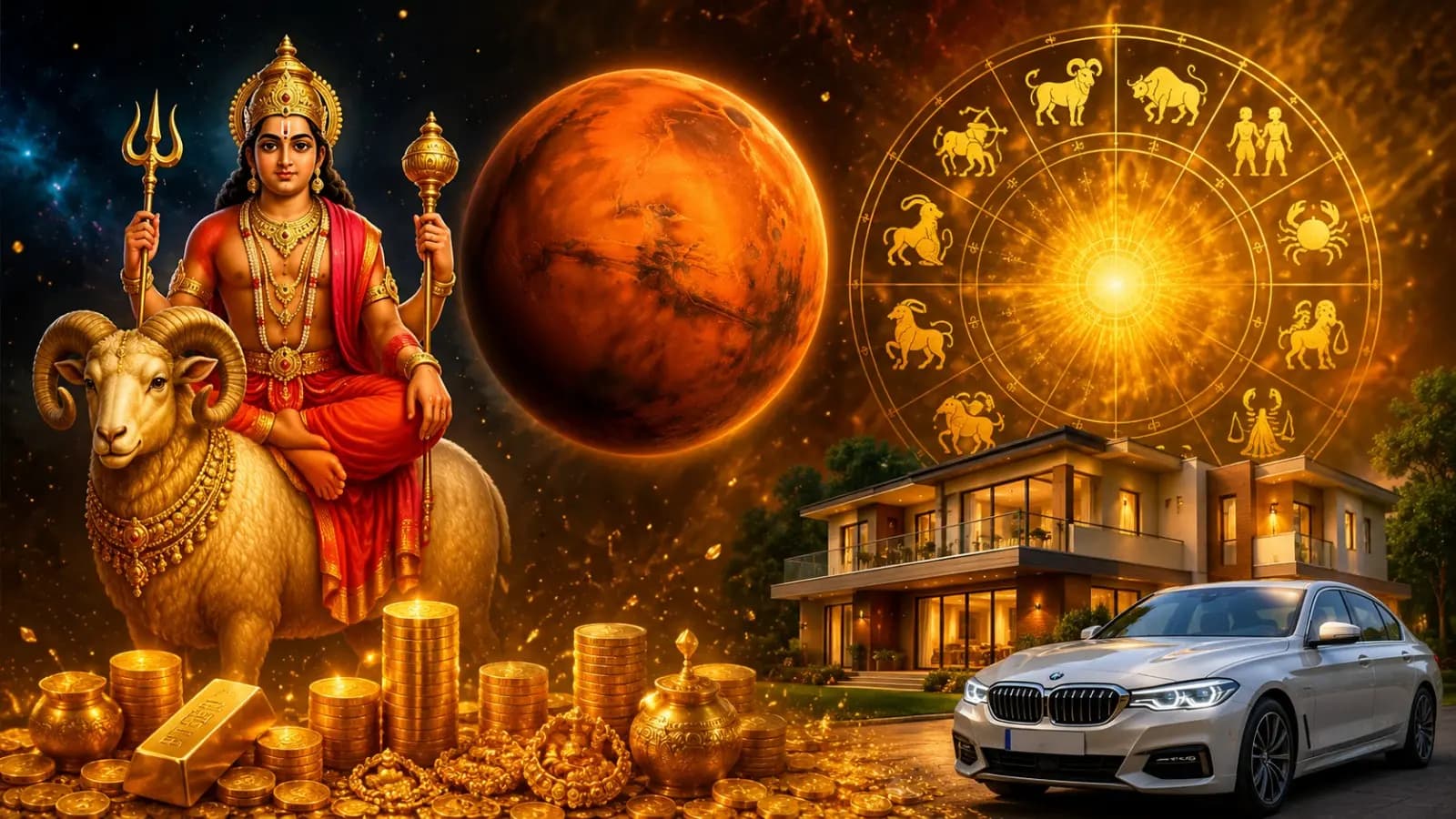 Mangal Transit 2026: Mars Enters Mrigashira Nakshatra on July 24 these Zodiac Signs Set for Financial and Career Gains