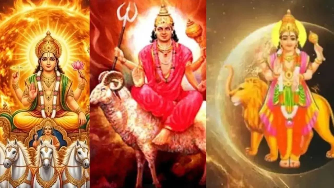 Graha gochar: due to budh, Surya and mangal transit these 5 zodiac signs will be highly benefitted 