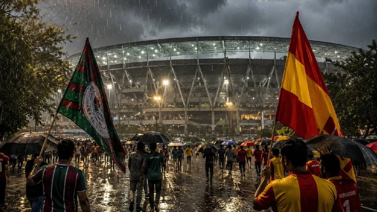 Kolkata Weather: Rainfall Warning in Kolkata on the day of Kolkata Derby Latest Weather Forecast