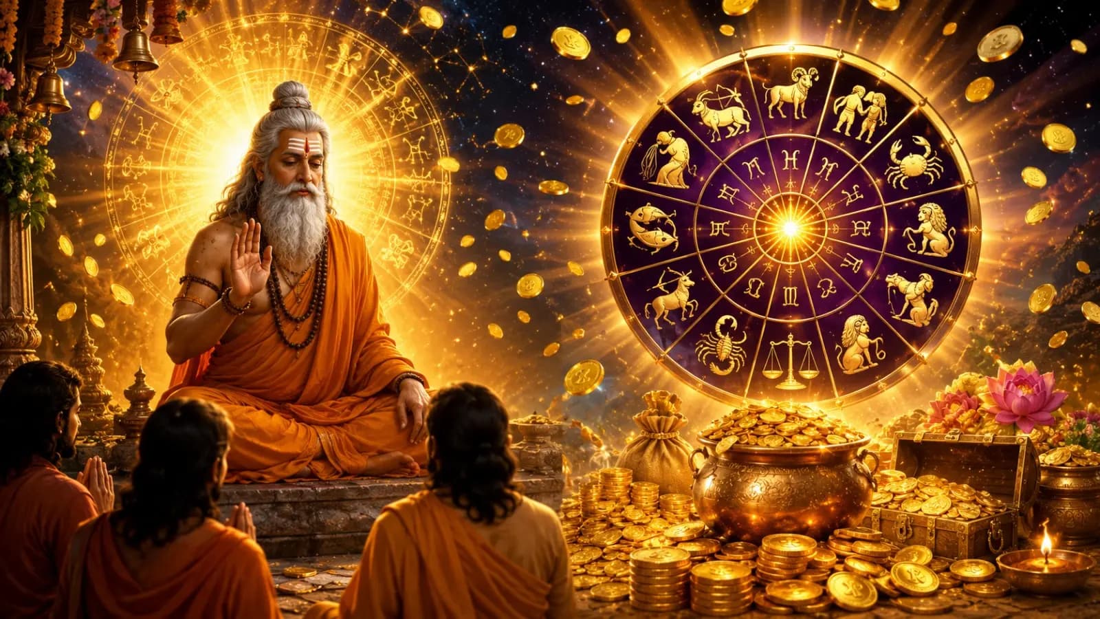 Guru Purnima 2026: Kendra Drishti Yoga to Financial Benefit 4 Zodiac Signs