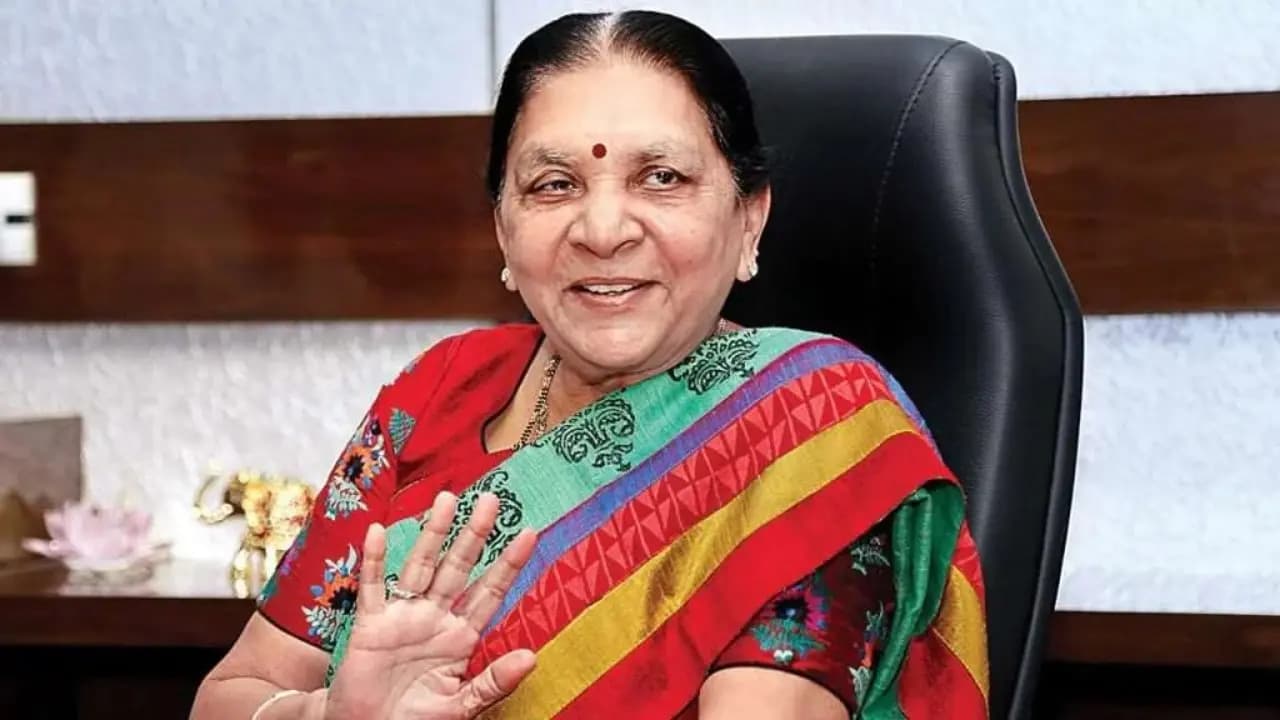 Uttar Pradesh Governor Anandiben Patel urged boys to take inspiration from educational success from girls