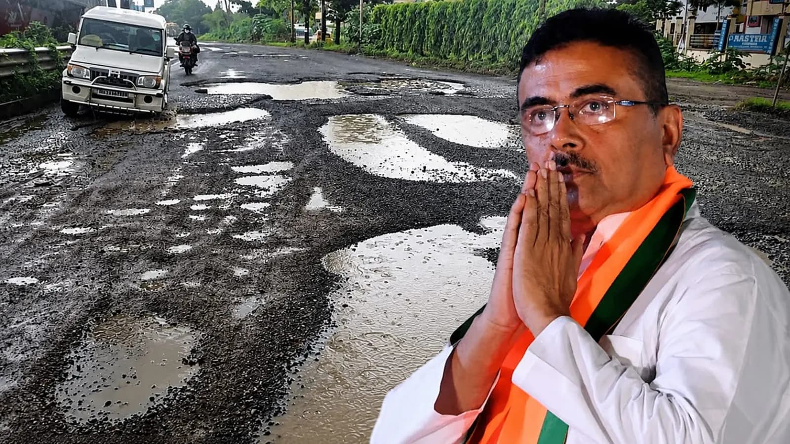 Good News For West Bengal: Deadline October 30 CM Suvendu Adhikari directed to complete the repair work on all damaged and impassable roads in the state by that date