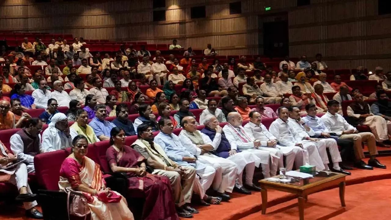 NCPI-NDA big update: kakoli ghosh dastidar gets front seat when NCPI MPs attend their first NDA Parliamentary party meet