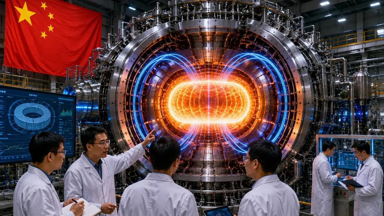 China Moves Closer to an Artificial Sun After Testing World's Largest Fusion Magnet
