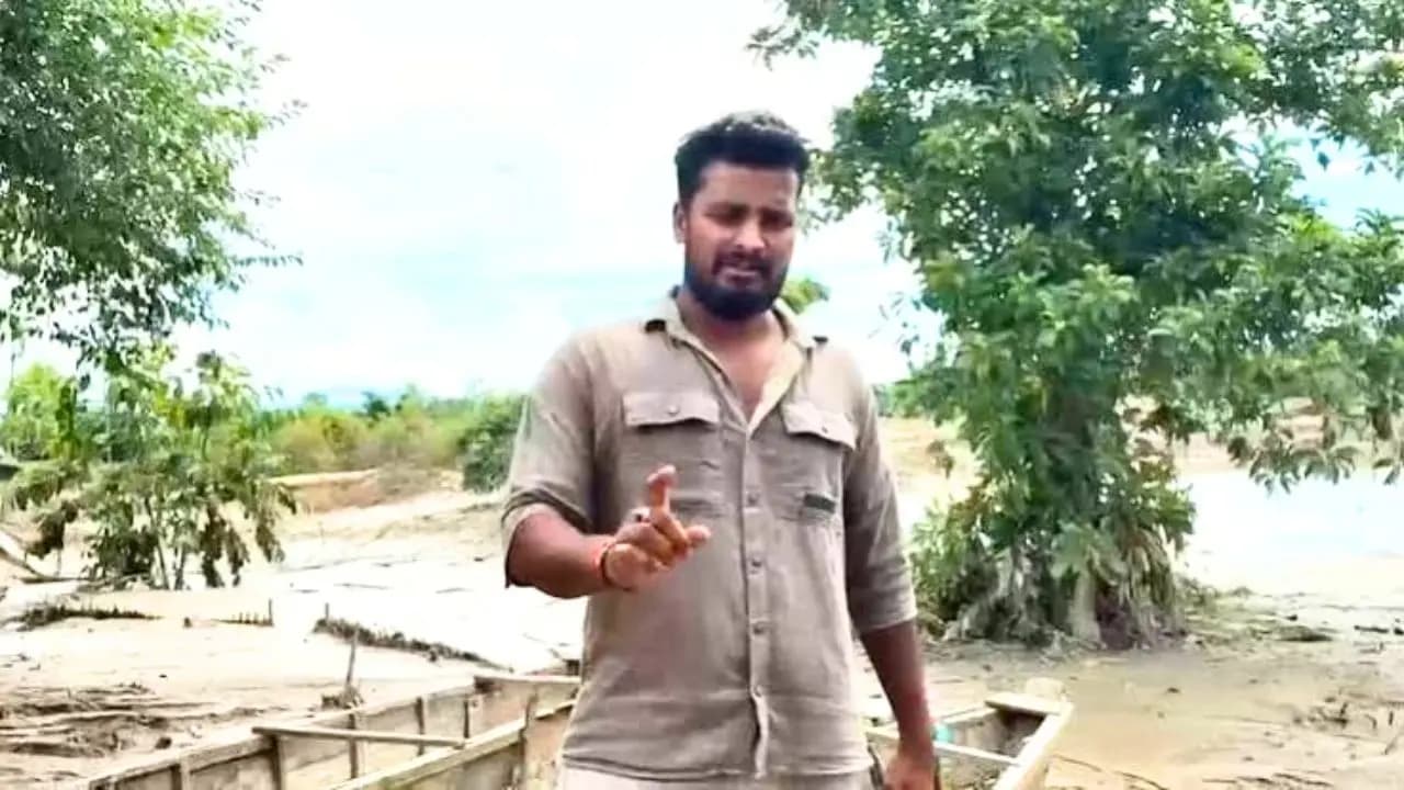 Assam Floods: Shravan Kumar saves 2000 people in Assam floods despite having his own house submerged