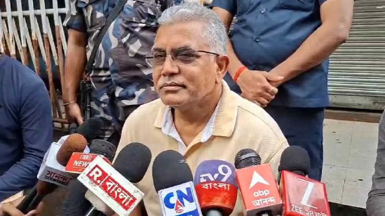 Dilip Ghosh Launches Fresh Attack on Former State Government