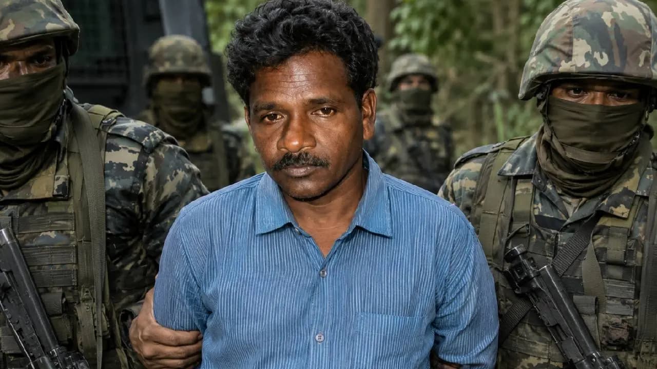 Top Maoist Leader Misir Besra Carrying 10 Million Bounty Arrested in Giridih