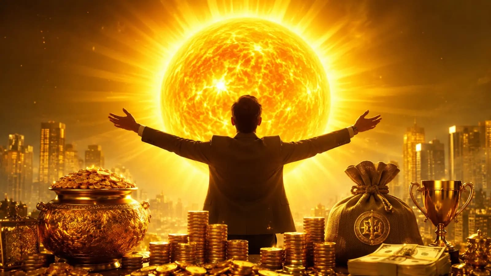 Sun Blessing Surya Raj Yoga 