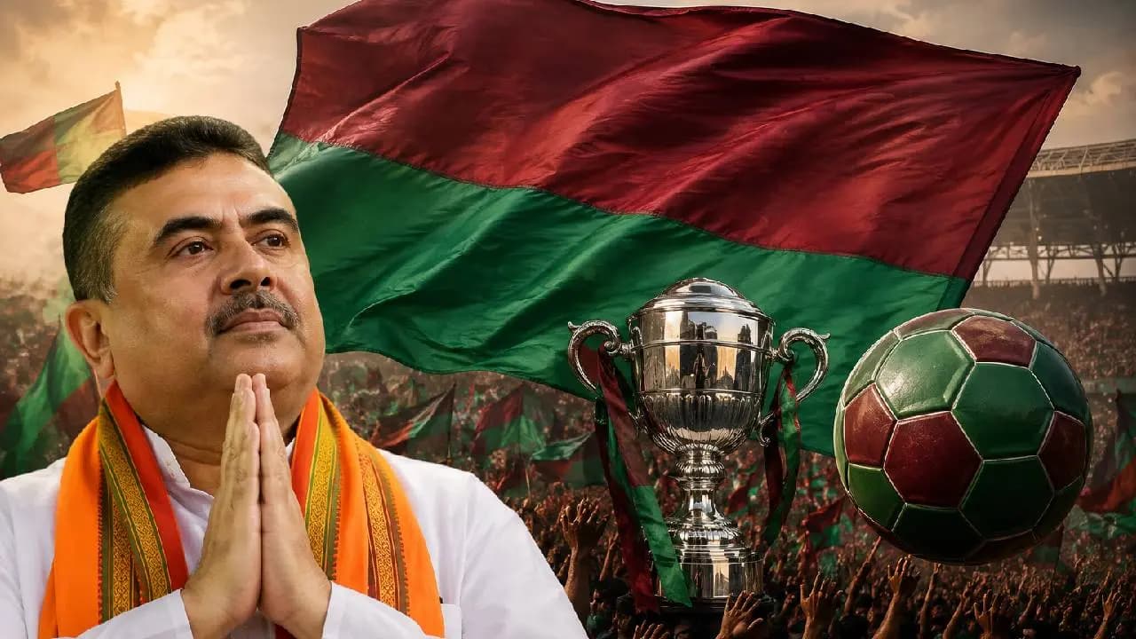 Suvendu Adhikari wishes Happy Mohun Bagan day to Green and Maroon Supporters