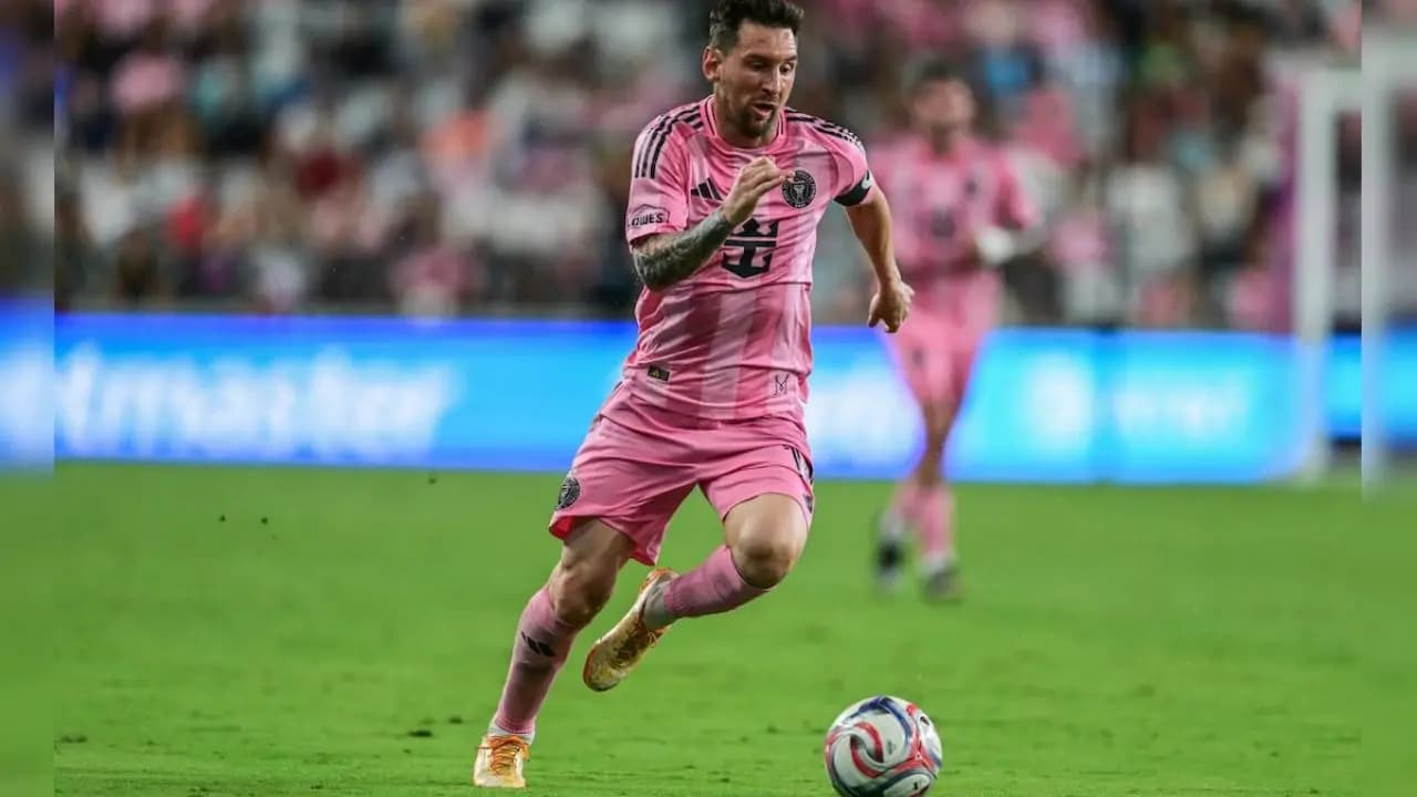 Lionel Messi returns to Inter Miami training ten days after the World Cup final