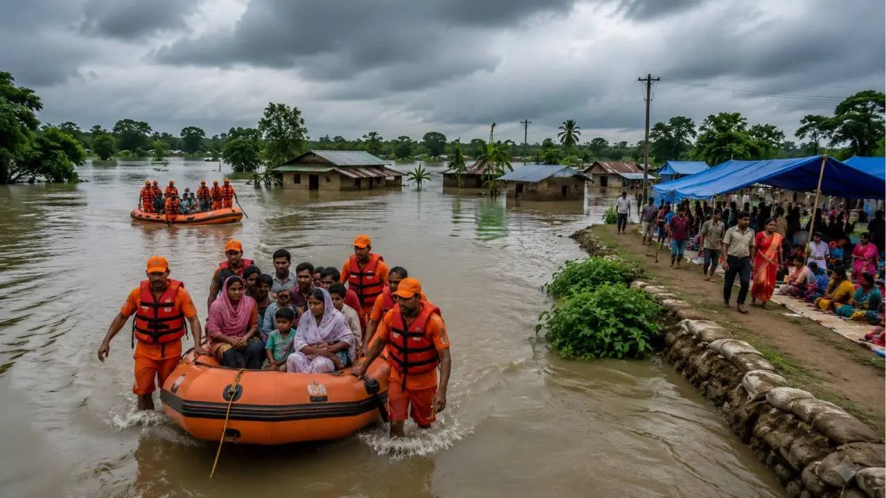 Assam Flood Update: Death Toll Reaches 78 as IMD Warns of More Heavy Rain