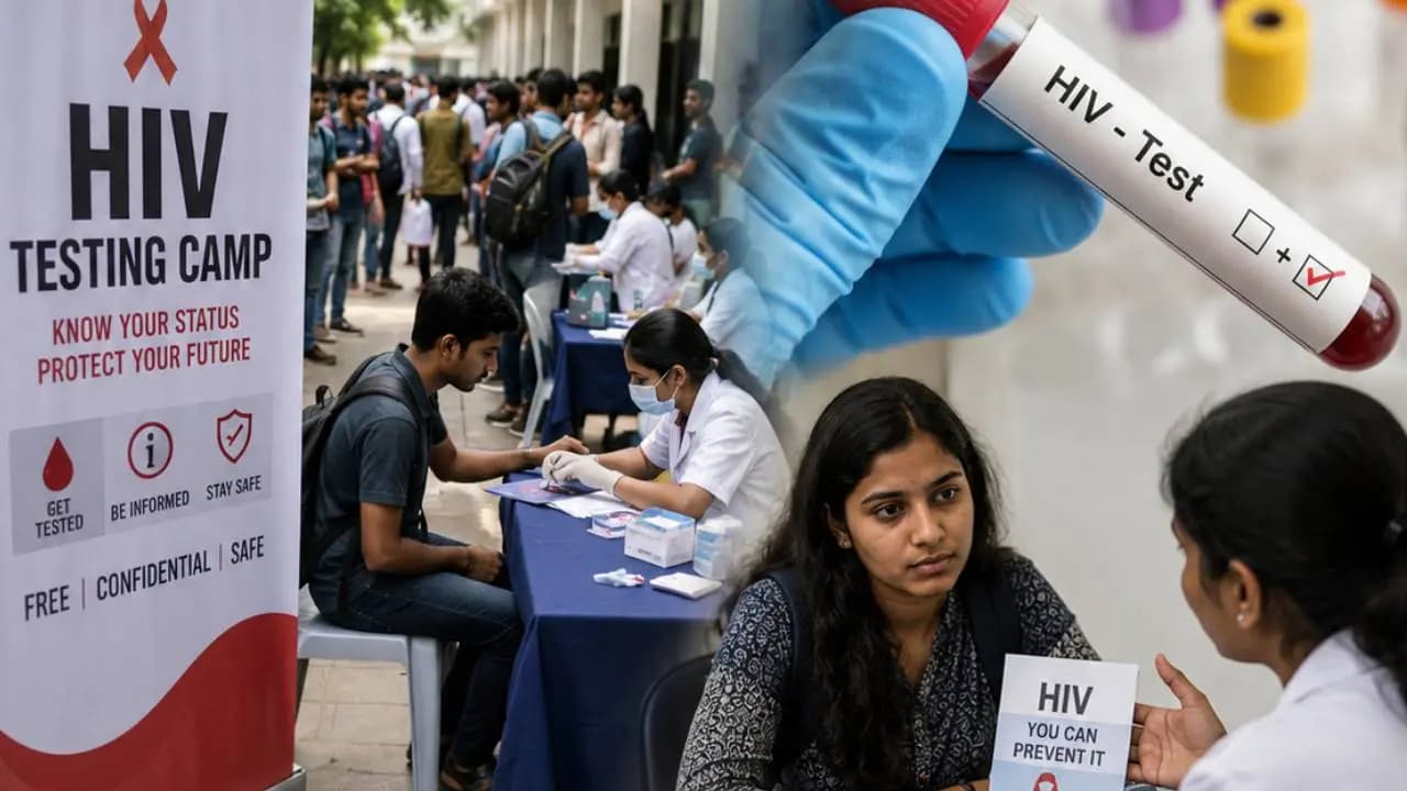 Karnataka: 7000 students contract AIDS shortly after college admission.