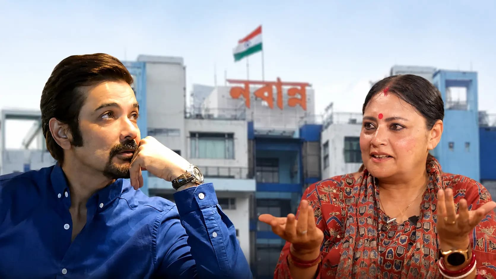 Prosenjit Chatterjee Visits Nabanna: Meeting Sparks Major Buzz in Tollywood