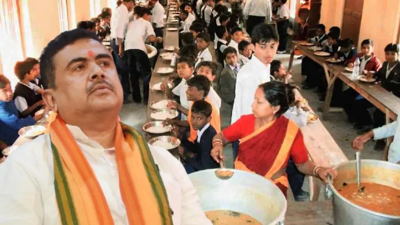 ISKCON Mid Day Meal: CM Suvendu Adhikari assured cooks and helping hands about their future