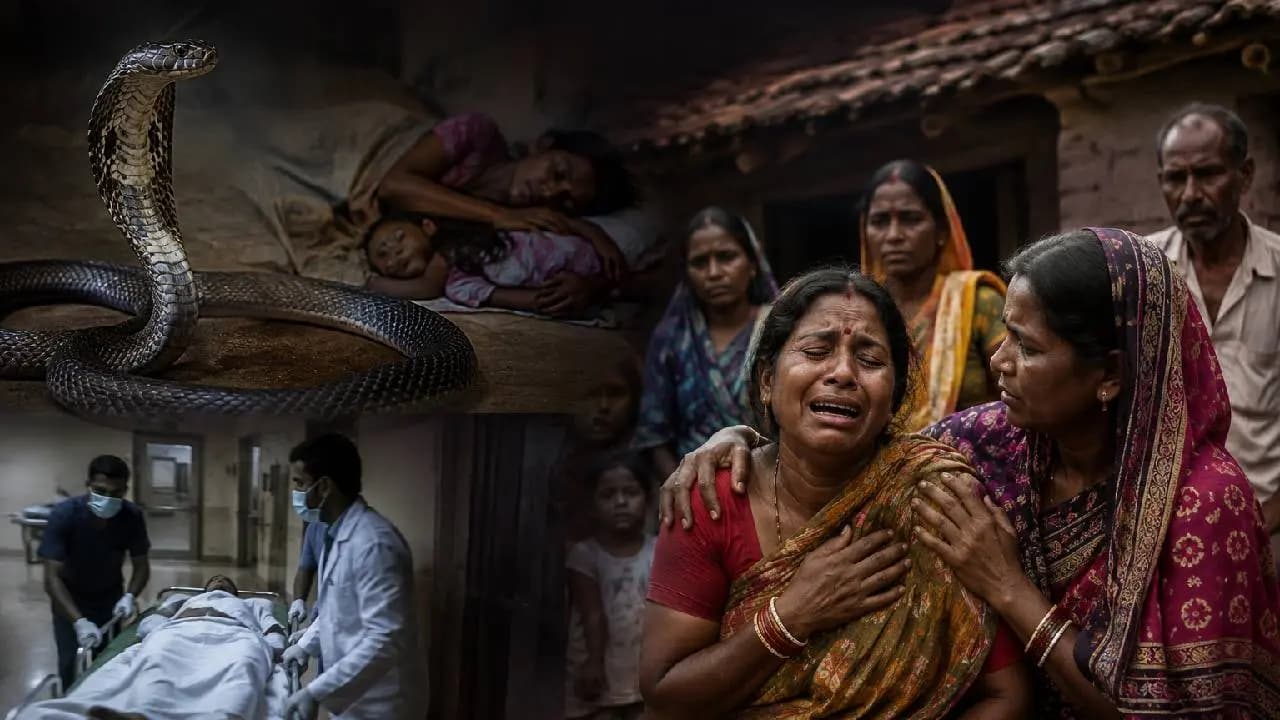 Mother and 7-Year-Old Daughter Die After Suspected Snake Bite in West Bengal