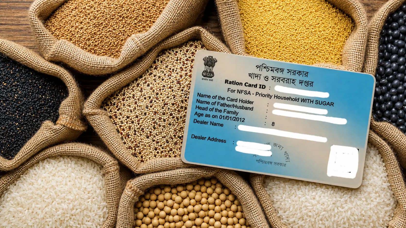 West Bengal Smart Ration Card Rules: Government Proposes 7 kg Ration Per Person for Antyodaya Anna Yojana Households 