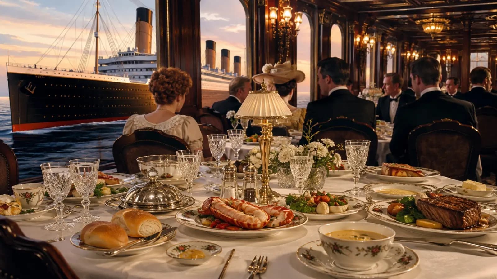 Titanic 1912 Sinking: What Passengers Were Served in Final Meals Across Classes