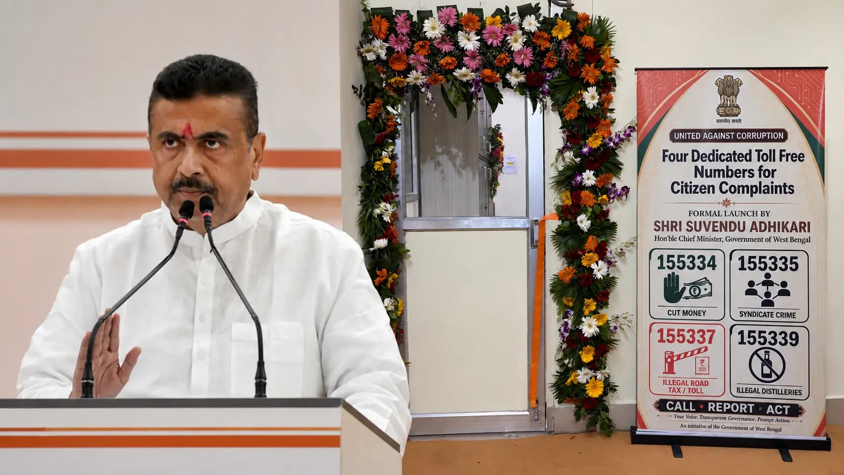 Chief Minister's helpline swings into action: Over 550 complaints lodged with the Nabanna and Bhawani Bhawan helplines in just 7 days 
