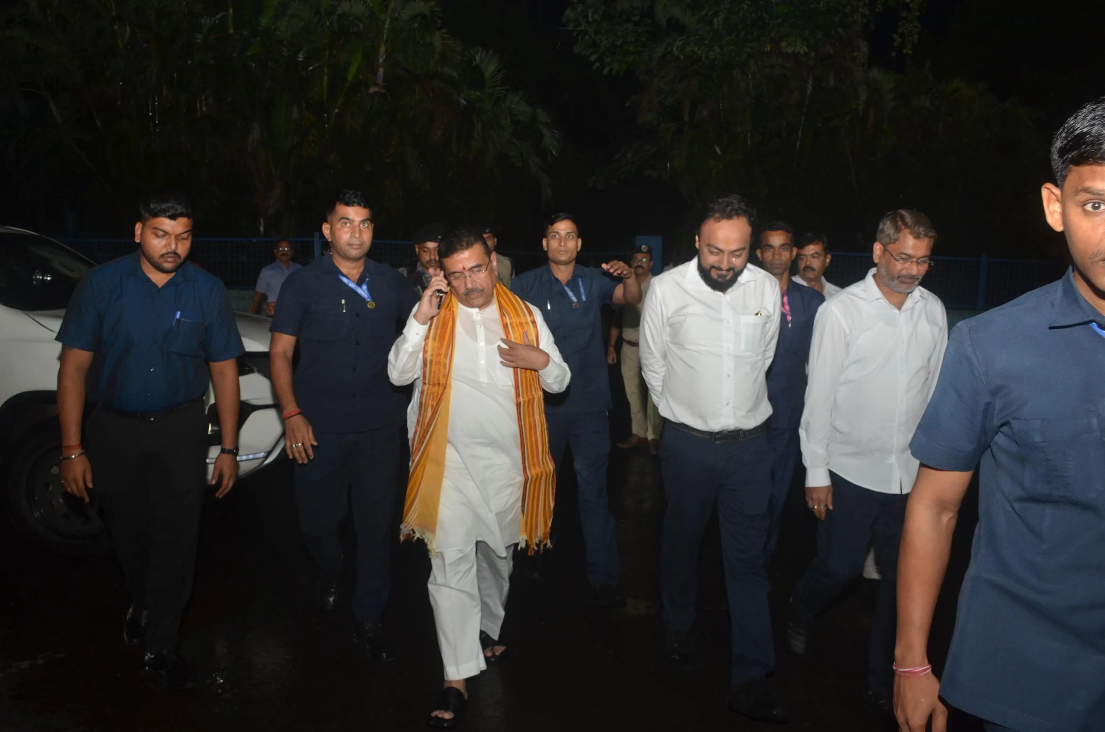 Chief Minister Suvendu Adhikari meets Sports Department for the upcoming India vs Brazil match in Kolkata 