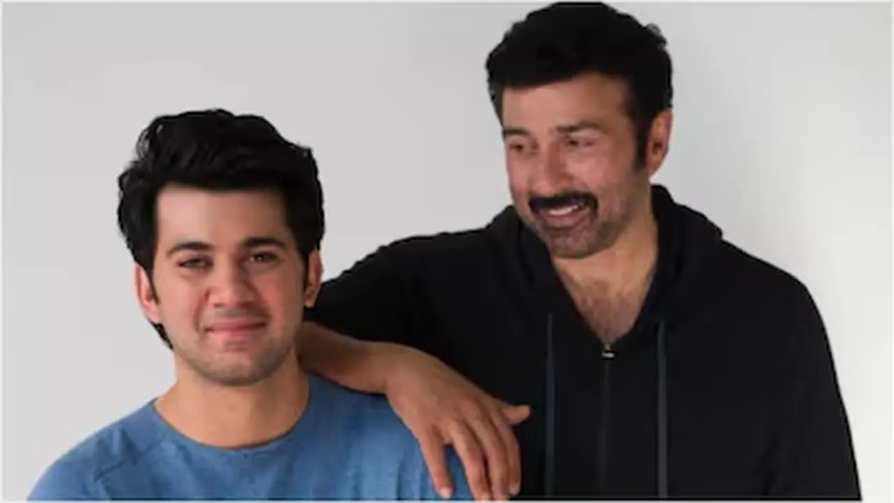 Karan Deol-Sunny Deol 