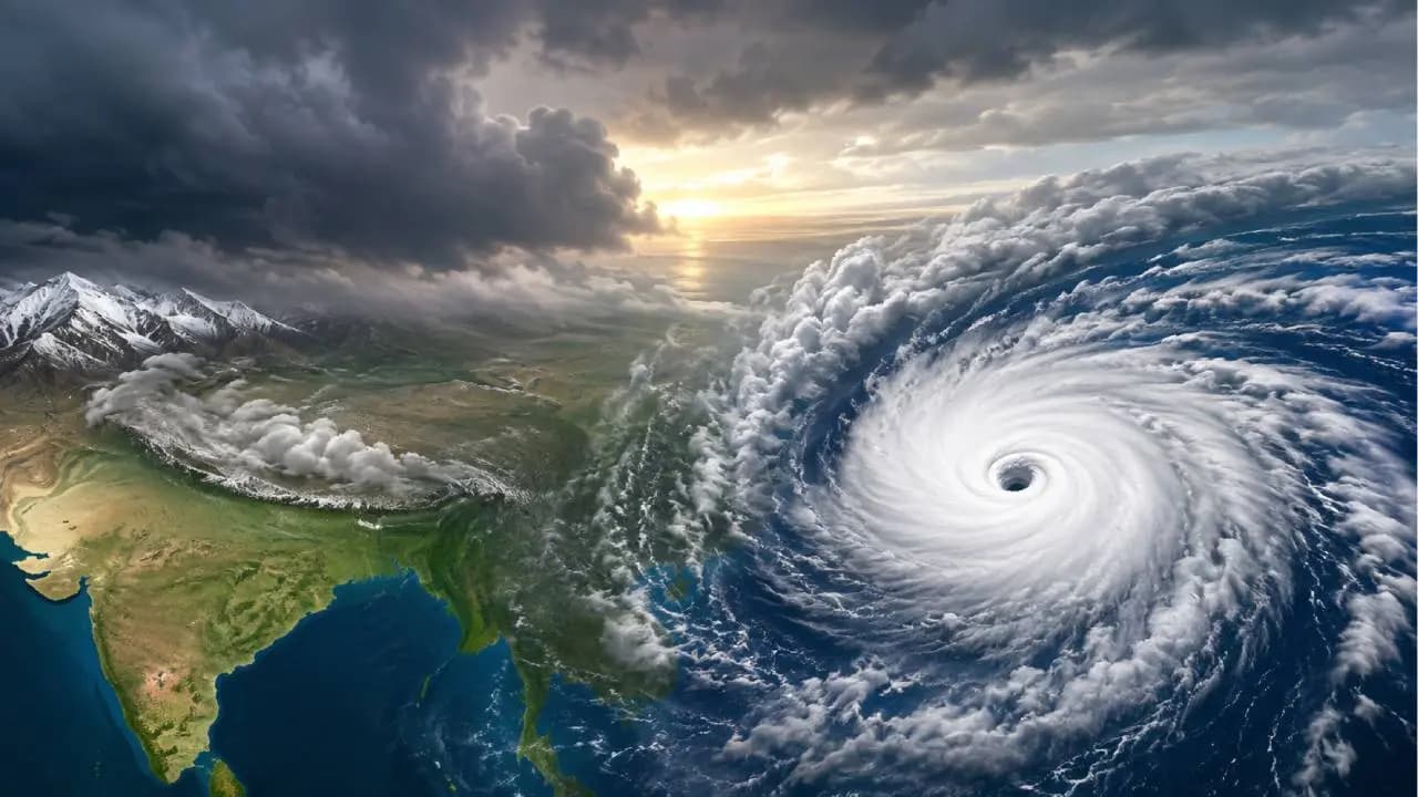 How Super Typhoon Dolphin Could Influence India's Monsoon Rainfall