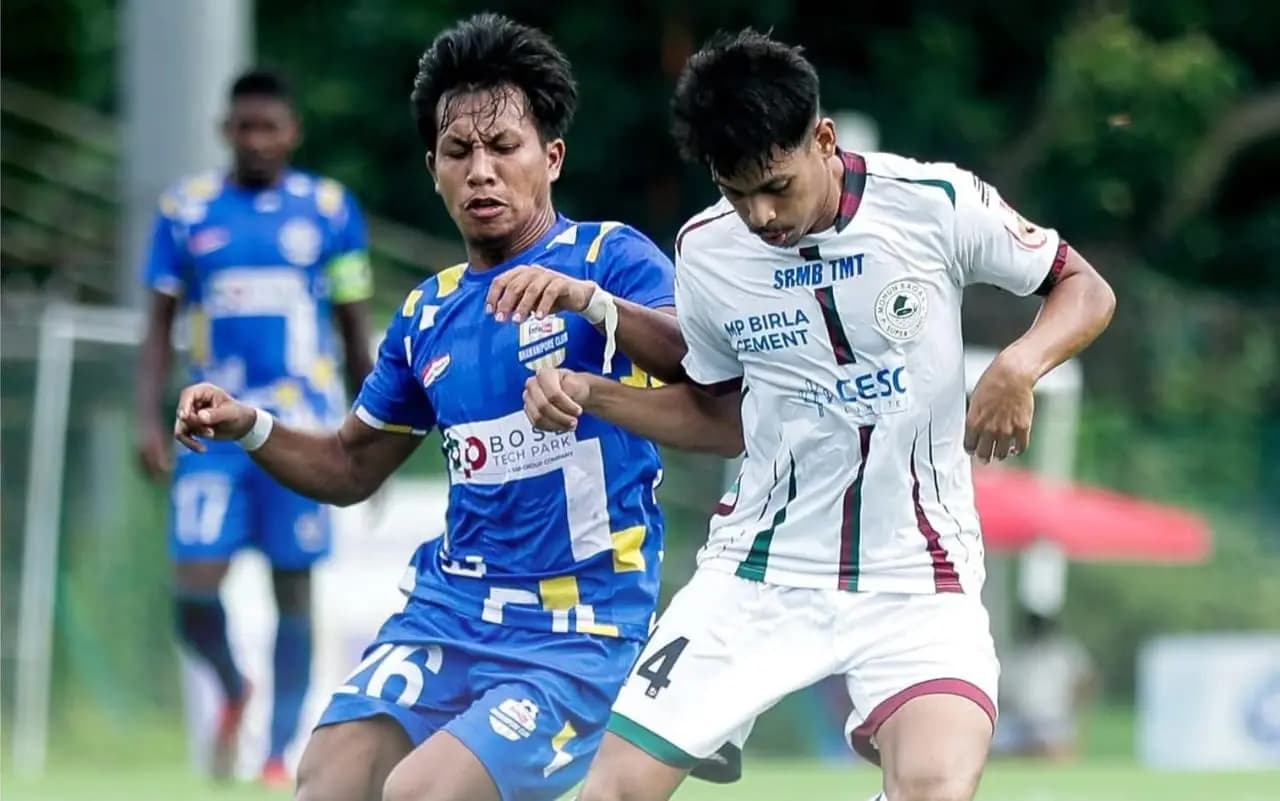 Back to back defeat, Mohun Bagan loses to Bhawnipore in Kolkata League match