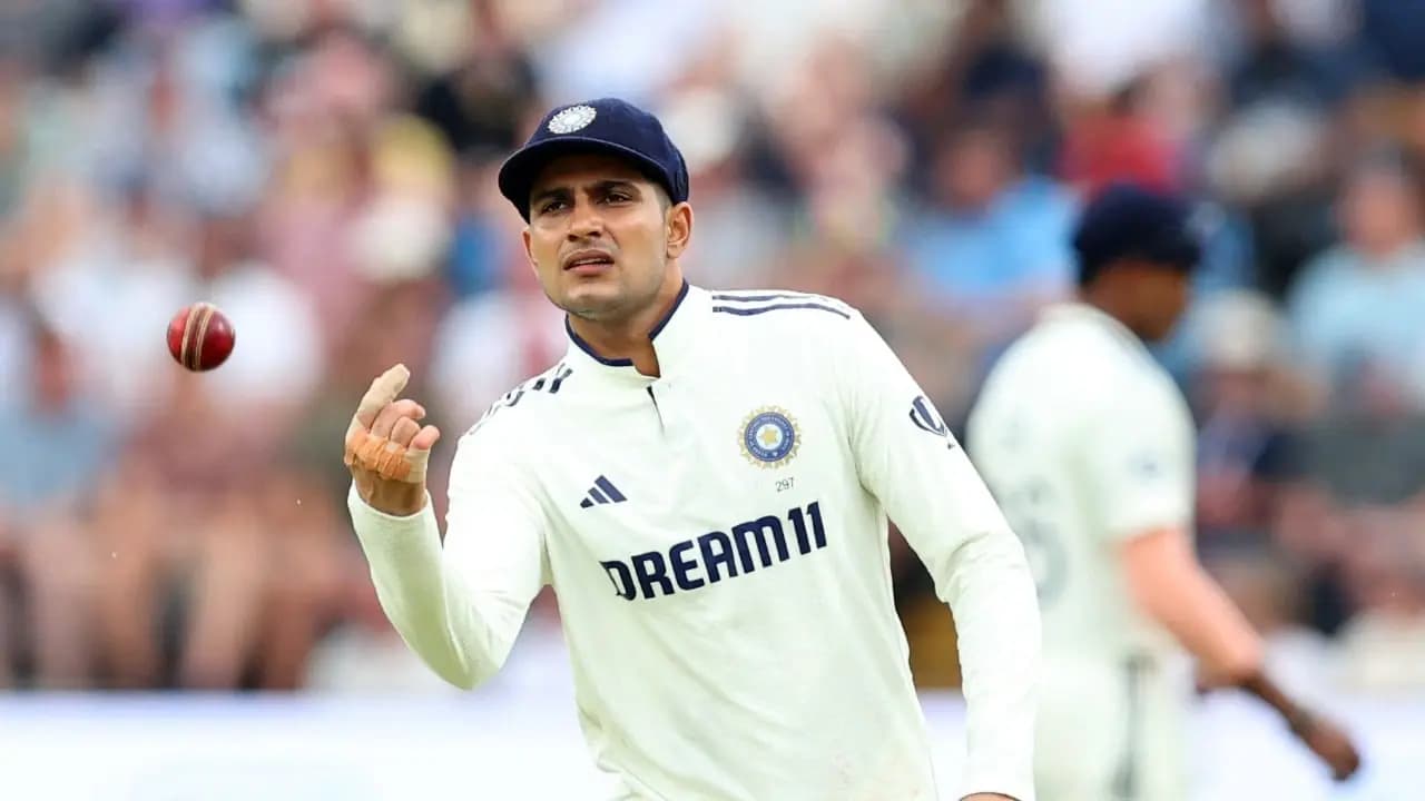 Why is Shubman Gill not playing for India in Practice match against Srilanka?
