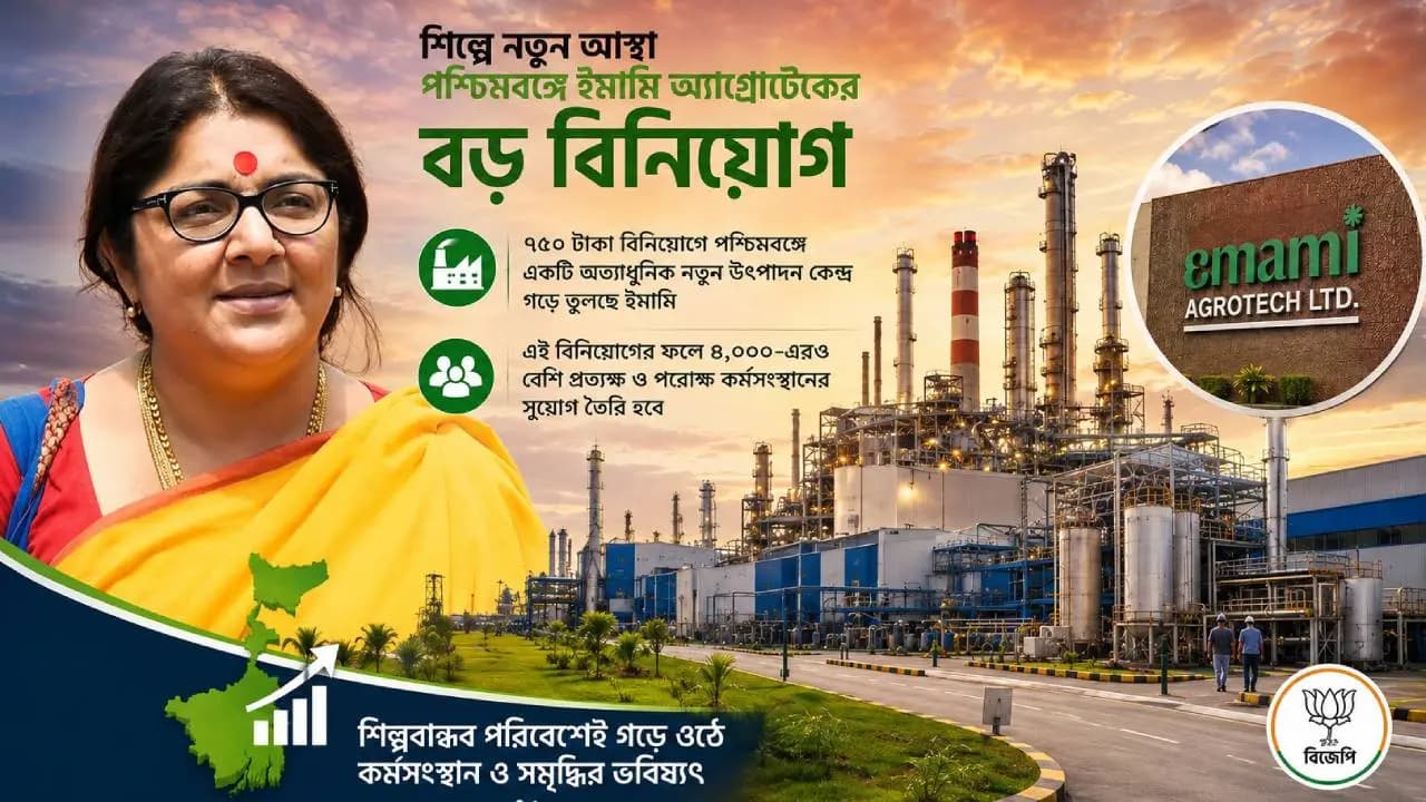 Boost for West Bengal Industry: Emami Plans 750 Crore Manufacturing Unit