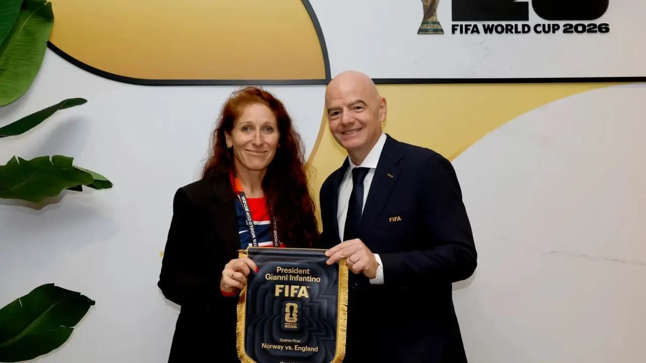 Norway FA president Klaveness calls on FIFA president Infantino to resign