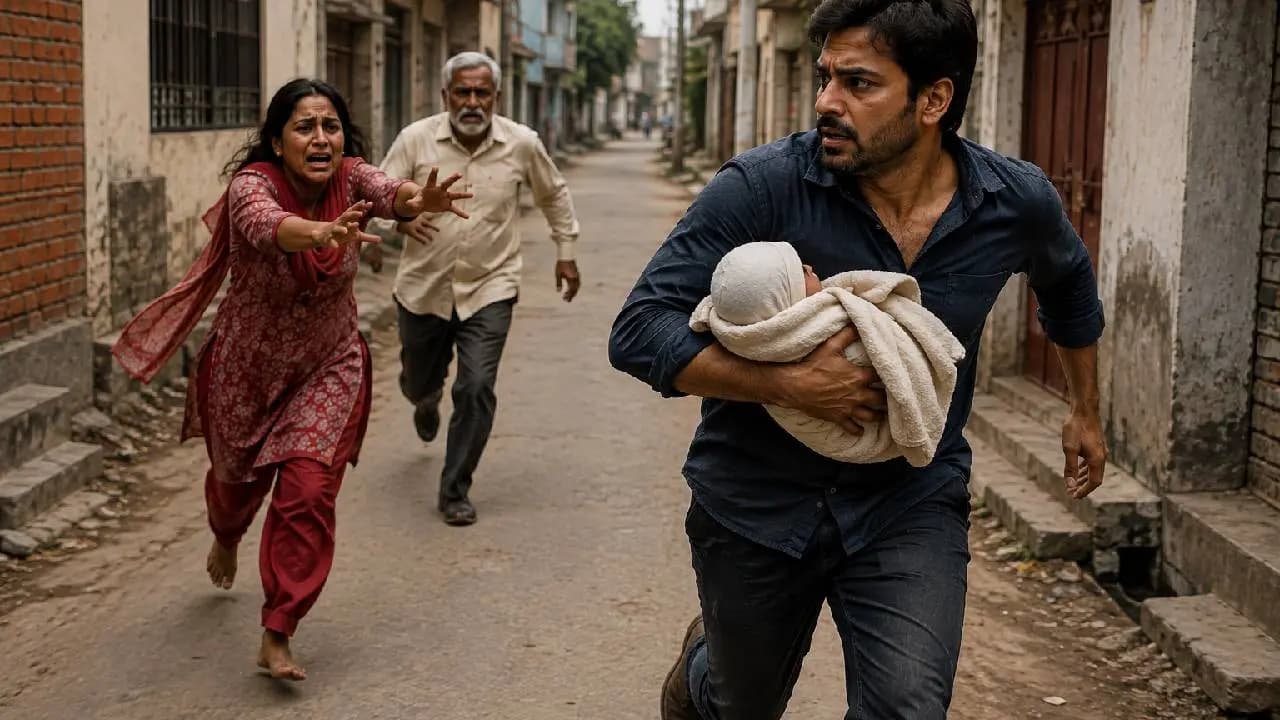 Father Stole Own Seven Months Old Daughter, Tried To Run Away, Neighbours Protest in Jalpaiguri 