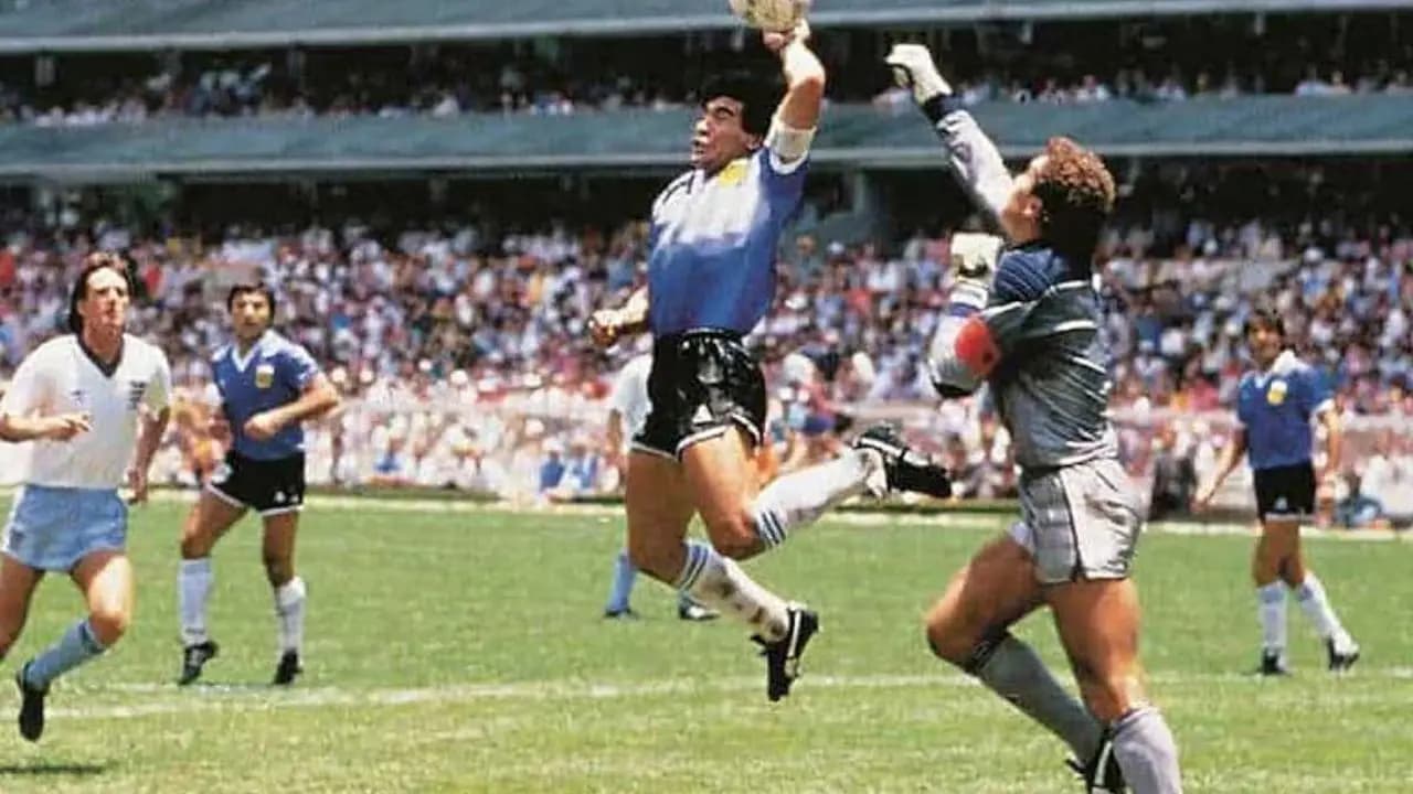 Diego Maradonas Hand of God ball heads to US auction