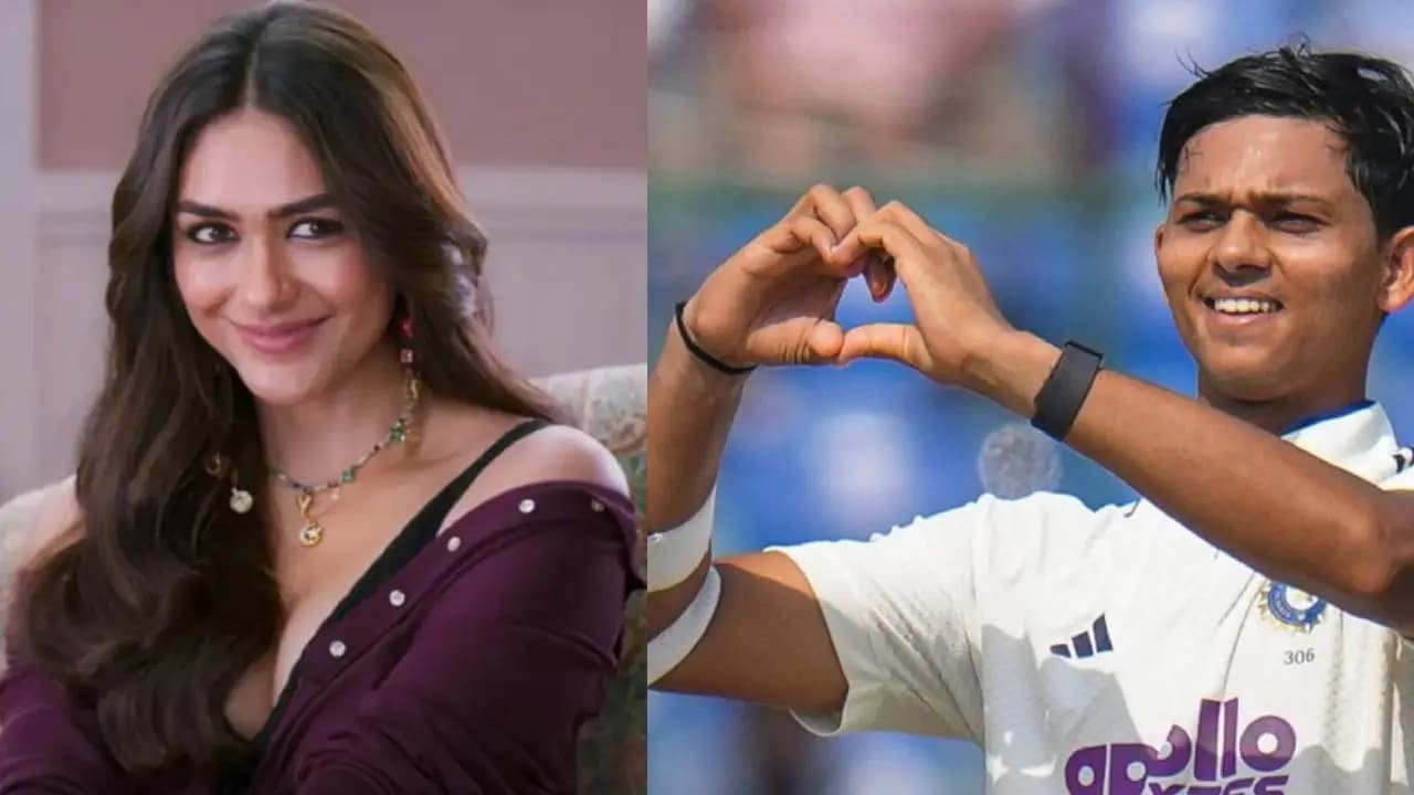 Mrunal Thakur denies dating rumours with cricketer Yashasvi Jaiswal