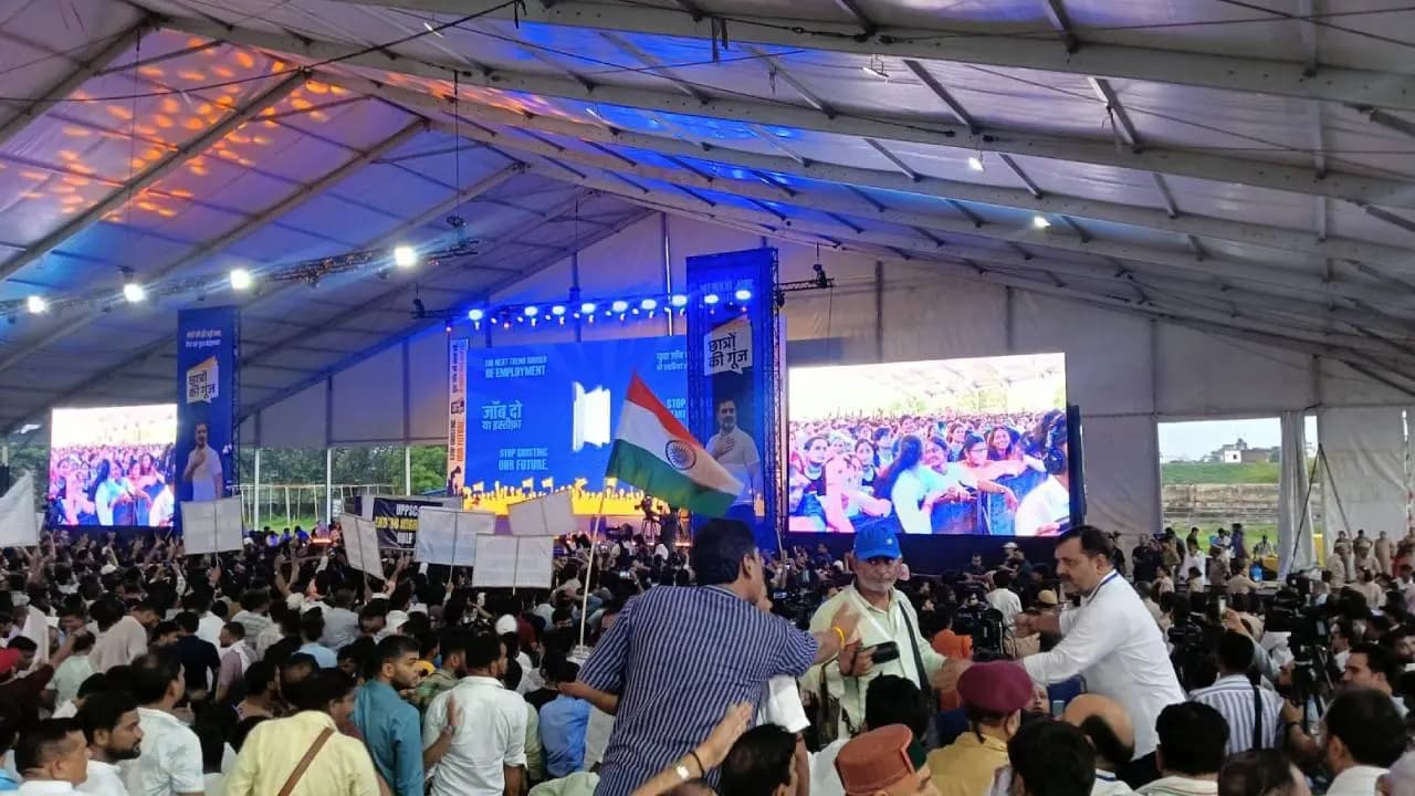 From exam paper leaks to employment: Rahul calls for breaking the Chakravyuh from Prayagraj