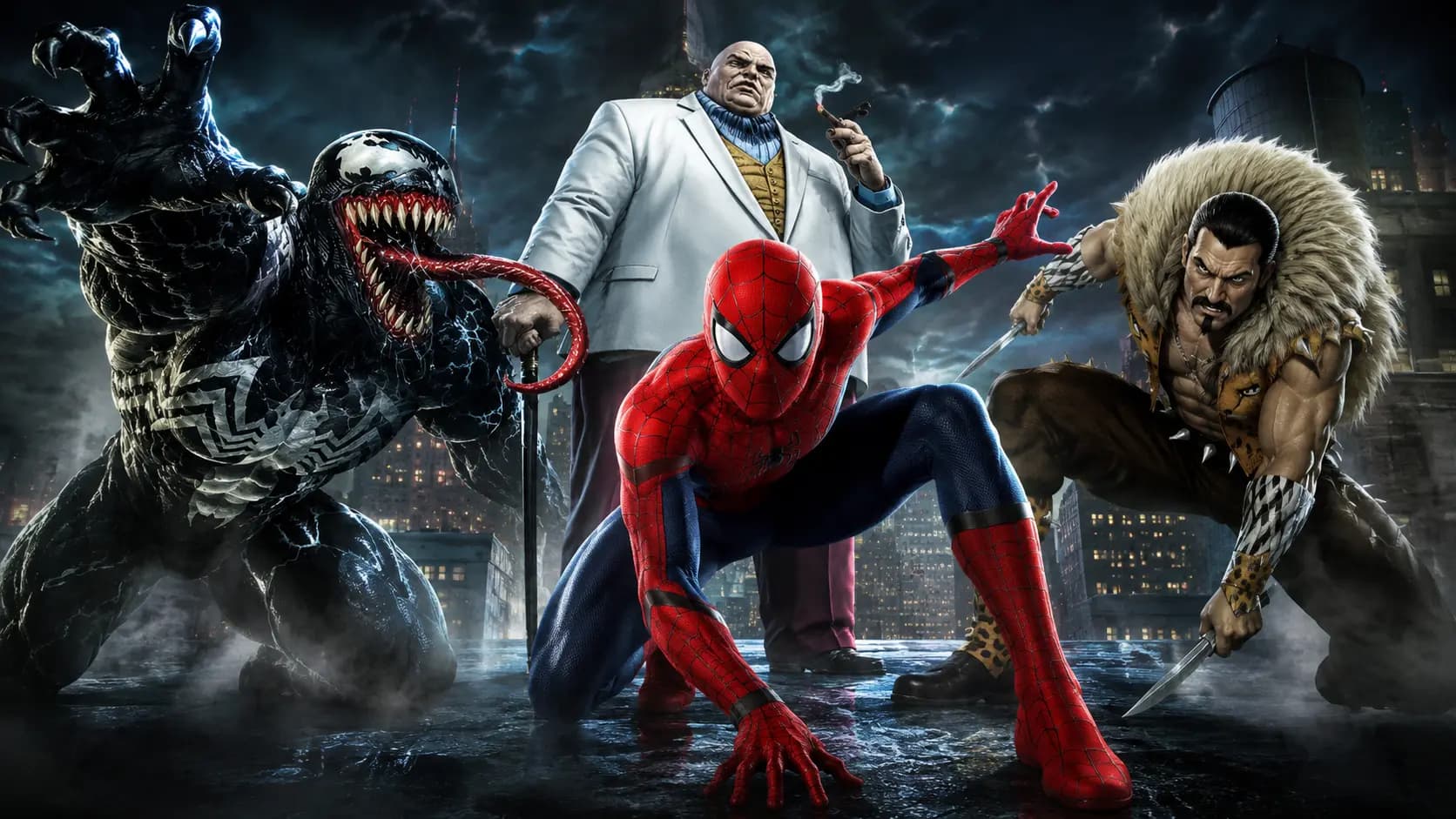 Venom Kraven or Kingpin Fan Theories Heat Up Over Who Will Be Spider Man s Next Big Villain
