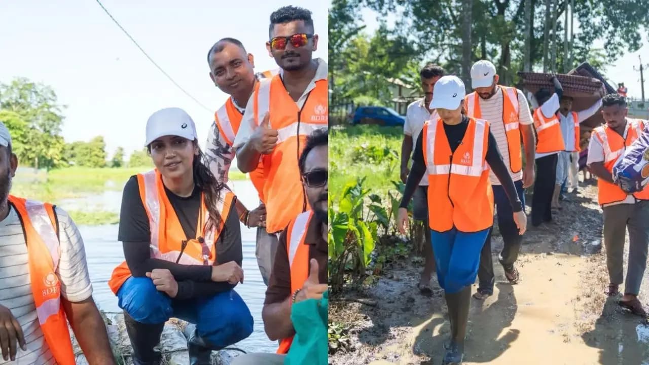 Bhumi pednekar says he will distribute solar lights for flooded Assam