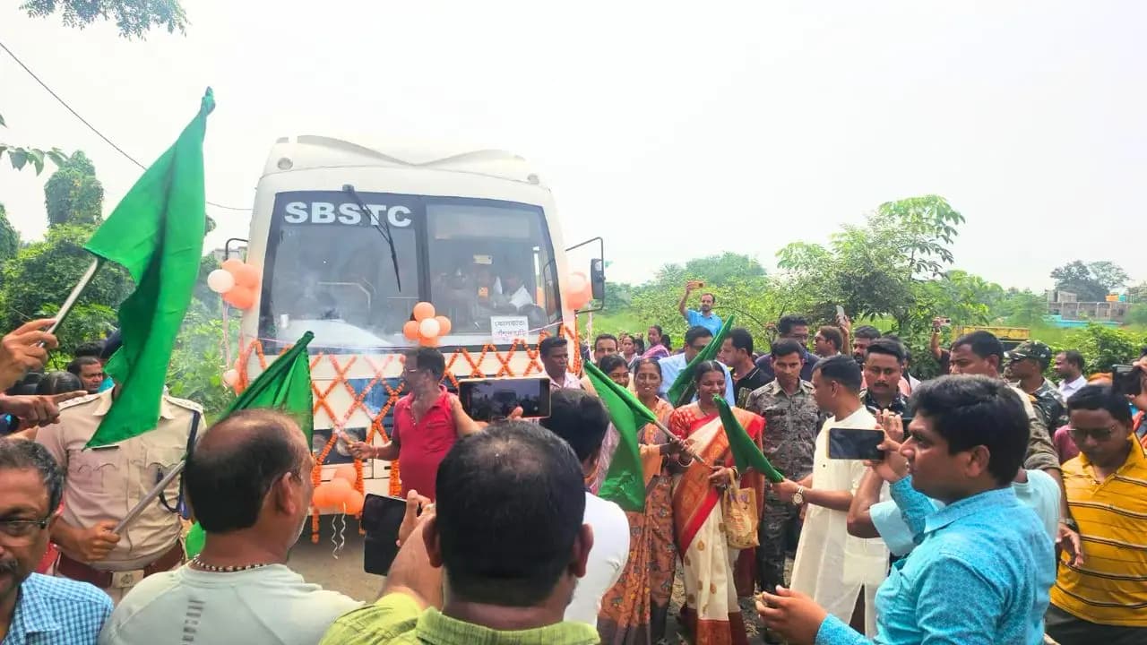 WB Bus Service: New direct AC bus service starts between Dharmatala to Banspahari opening up new horizons for West Bengal tourism