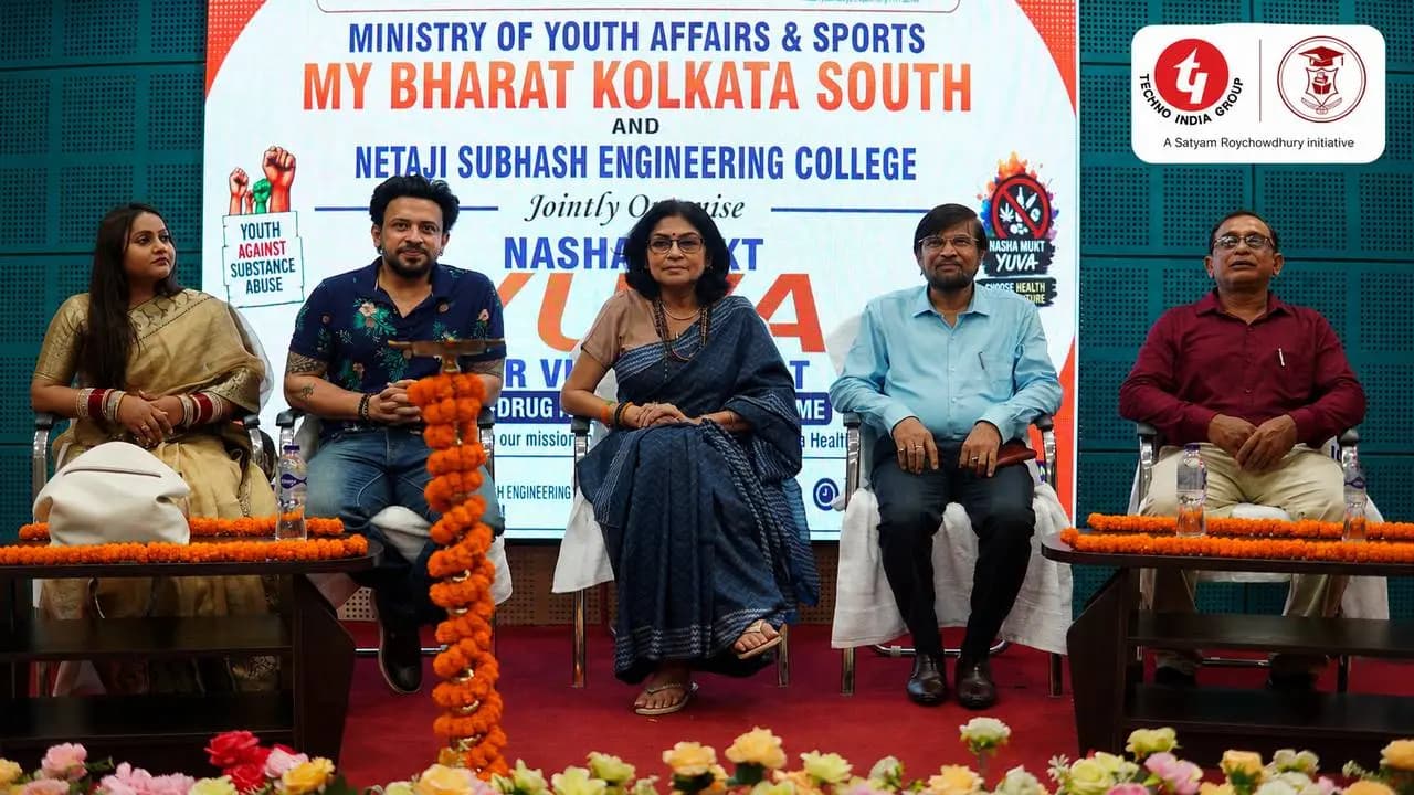 NESHA MUKT YUVA FOR VIKSIT BHARAT 2026 Program At Netaji Subhash Engineering, More Than 200 Students Participated 