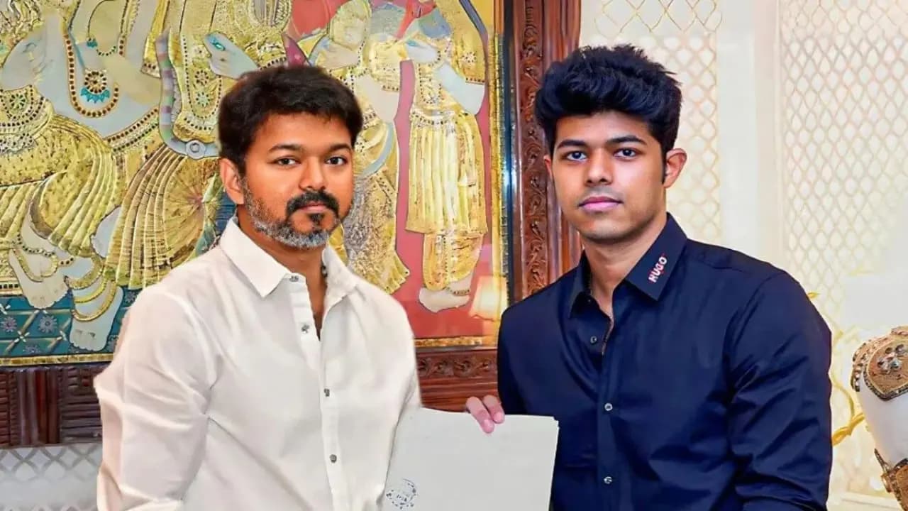 Tamil Nadu CM Vijay's son jason sanjay wants to create his own identity 