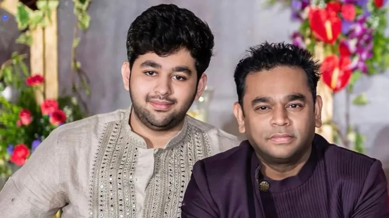 Ar rahmans son met with an accident in chenna