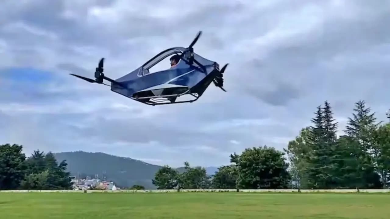 Flying Car: Young innovator from Uttarakhands Almora man built a flying car that needs no fuel
