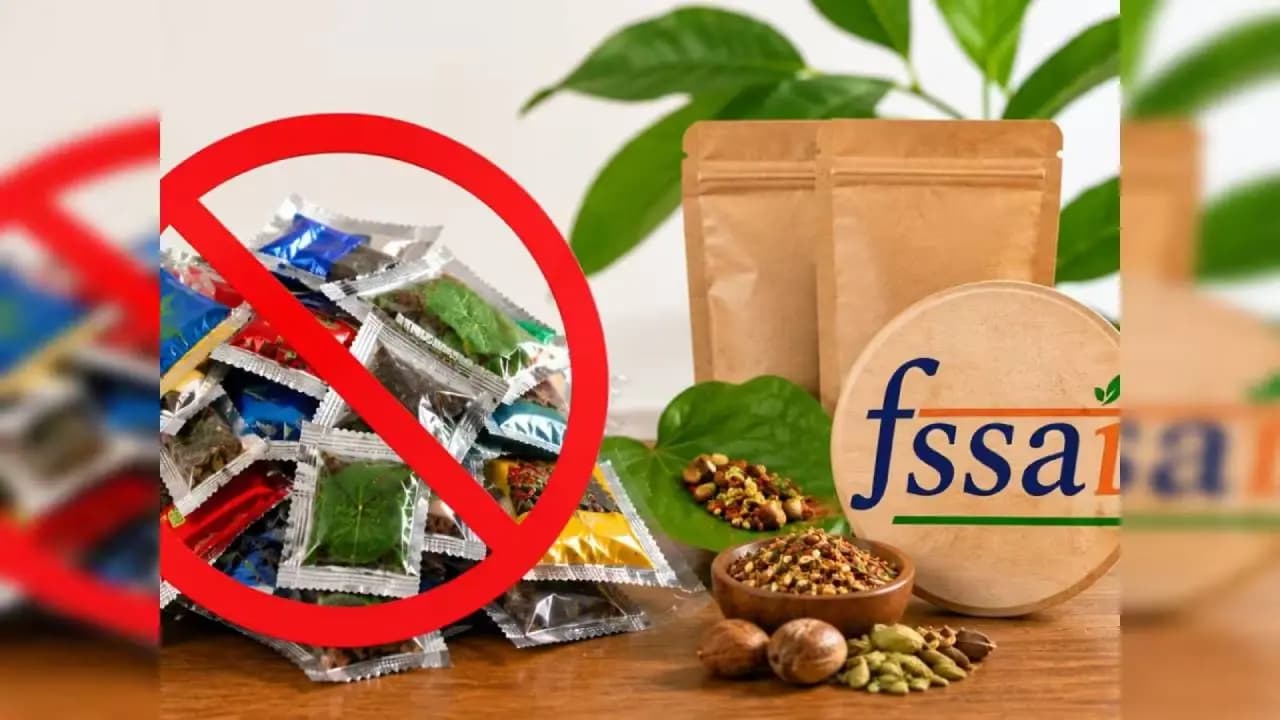FSSAI New Rules: Plastic Packaging Banned for Pan Masala, Tin and Glass Allowed