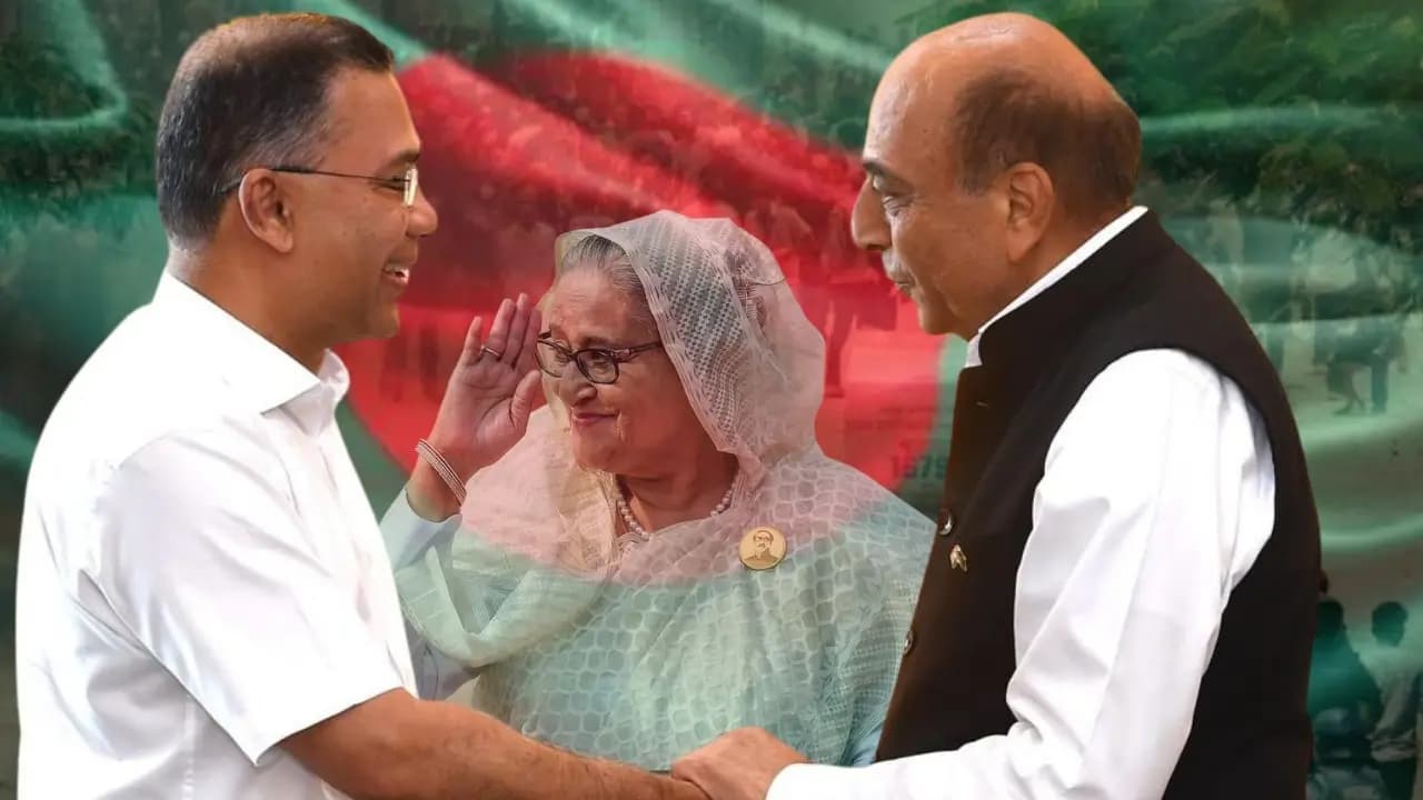 Tarique Rahman Dinesh Trivedi meeting update: sources claimed Bangladesh urges India to expedite Sheikh Hasinas extradition
